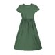 thumbnail image 1 of Sonducket Vestido de color sólido de manga corta con cuello plisado de Elenxs Gril conjuntos de ropa Verde 130cm Sonducket AP002630-19, 1 of 6