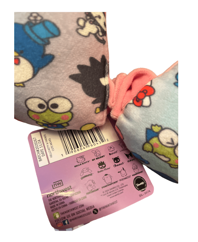 Hello Kitty Travel Comfort Neck Pillow