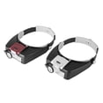 thumbnail image 3 of Advancent ABS acrílico casco lupa portátil alimentado por LED iluminación relojero joyería lupa Accesorios Iluminación y accesorios Rojo, 3 of 6