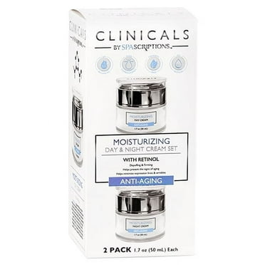 Clinicals- Moisturizing Day & Night Cream Set With Retinol 1.7 oz