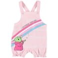 thumbnail image 2 of Star Wars The Mandalorian Baby Girls' Baby Yoda Shortall Set, Sizes 12-24 Months, 2 of 5