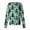Light Green-B#250831HH, variant on Snap Front Christmas Scrub Jacket Women Long Sleeve Stretchy Warm Up Womens Scrub Top Xmas Holiday Plus Size Women's Nurse Uniform with Pocket