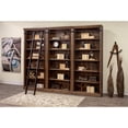 thumbnail image 5 of Martin Furniture Avondale 5-Shelf Farmhouse Wood Bookcase in Brown, 5 of 5