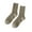 Brown, variant on comerut 1 Pair Women Socks Mid-tube High Elasticity Soft Anti-slip Warm Thickened No Odor Casual Anti-shrink Fall Winter Piled Socks
