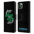 thumbnail image 1 of Head Case Designs Officially Licensed Riverdale Art South Side Serpents Leather Book Wallet Case Cover Compatible with Apple iPhone 11 Pro Max, 1 of 6