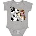 thumbnail image 3 of Inktastic I'm Two-cowgirl Riding Horse Birthday Girls Baby Bodysuit, 3 of 5
