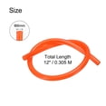 thumbnail image 2 of Polyurethane Round Belts 6mm Dia, 12" Length PU Polyurethane Belt (Smooth Surface, Orange), 2 of 4