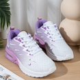 thumbnail image 5 of Women's Air Cushion Running Sneakers, Breathable Lace-Up Athletic Walking Shoes, 5 of 8
