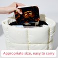 thumbnail image 6 of Pumpkin Velvet Portable Jewelry Organizer Box with Removable Compartment - Earring Holder and Gift Jewelry Box, 6 of 7