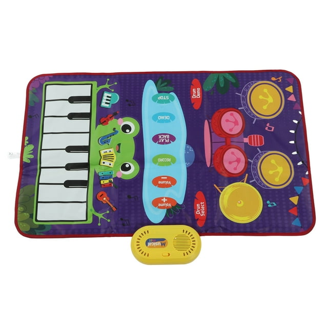 Music Play Mat, Children Music Mat Jazz Drums Multi Player Early Education For Travel