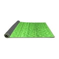 thumbnail image 2 of Ahgly Company Indoor Rectangle Abstract Green Modern Area Rugs, 8' x 10', 2 of 4