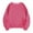 Hot Pink-11, variant on LIBRCLO Sweatshirts for Men Long Sleeve Pullover Solid Color Fall Crew Neck Fashion Casual Sweatshirts for Workout,Jogging,Running