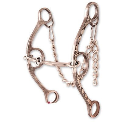 Classic Equine Diamond Short Shank Horse SS O Ring Square Snaffle 