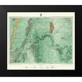 thumbnail image 2 of US Army 23x20 Black Modern Framed Museum Art Print Titled - Central New Mexico Land Classification Sheet, 2 of 5