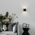 thumbnail image 7 of "Modern Wall Sconce LED Waterproof Wall Lamp Aluminum with Adjustable Beam 10-Watt 3000K Warm White Indoor Outdoor for Bathroom Bedroom, 7 of 7