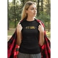 thumbnail image 2 of Fit Girl T-Shirt Women -Smartprints Designs, Female 5X-Large, 2 of 4