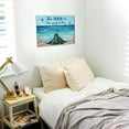 thumbnail image 6 of Sea Turtle Wall Art Inspirational Quotes Pictures Wall Decor Beach Ocean Sunset Canvas Painting Prints Coast Scenery Artwork Modern Home Decoration Framed for Living room Bedroom Bathroom Office, 6 of 7