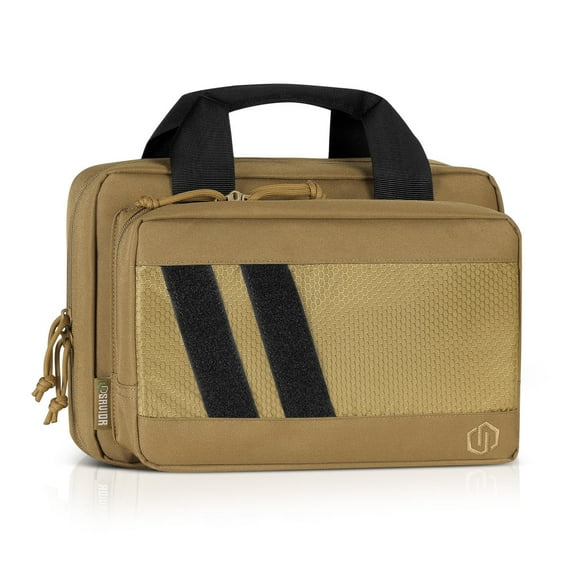 SAVIOR Specialist Double Pistol Bag Dark FDE Weapon Storage