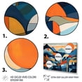 thumbnail image 3 of Designart "Mid Century Perspectives II" Modern Midcentury Canvas Art Print, 3 of 5
