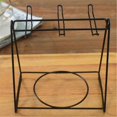 thumbnail image 4 of Multipurpose Black Triangles Coffee Cup Storage Rack Portable Accessory for Home Kitchens Supplies and Break Room, 4 of 4