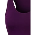 thumbnail image 4 of MixMatchy Women's Fitted Sleeveless Sexy Bodycon Round Neck Mini Dress, 4 of 5