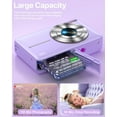 thumbnail image 6 of ACTITOP Digital Camera for Kids with 32GB FHD 1080P 16X Digital Zoom Compact Point and Shoot Vlogging Camera for Teens(Purple), 6 of 8