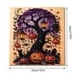 thumbnail image 4 of Halloween Beaded Pearl Art DIY Kit 7.9x7.9 inch Special Shaped Beads & Embossed Texture for Beginners Fall Home Decoration Seasonal Party Activity & Handmade Gift by MPOISVA, 4 of 7