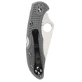 thumbnail image 2 of Spyderco C11FPGY Delica Folder 2.875" VG-10 Flat Ground Plain Edge Fiberglass Reinforced Nylon Gray, 2 of 2