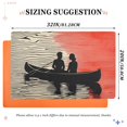 thumbnail image 6 of Yayeee Doormat for Indoor Entrance 32" x 20" Non Slippery Floor Rug, Illusionary Boat, 6 of 8
