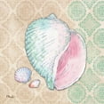 thumbnail image 3 of Brent, Paul 20x20 Black Modern Framed Museum Art Print Titled - Serene Seashells II, 3 of 5