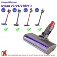 thumbnail image 4 of Brosse LED - Compatible avec Dyson V7 V8 V10 V11 - Rouleaux en Velours Doux, Fabriqué en Chine, 4 of 4