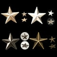 thumbnail image 3 of Necvior Little Star Badge Five-pointed Jewelry Star Collar Pin Brooch Shirt Lapel Pin, 3 of 19