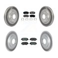 thumbnail image 1 of Transit Auto Front Rear Coated Disc Brake Rotors and Semi-Metallic Pads Kit for Car 2019 Kia Niro EV KGS-102462, 1 of 11