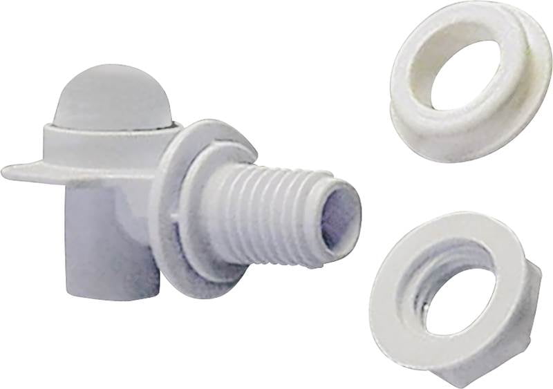 1 Kit Rubbermaid #2b87-25 Wht Replacement Faucet Kit