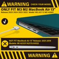 thumbnail image 3 of Funda rígida IBENZER para MacBook Air 13 pulgadas, 2025, color verde, 3 of 9