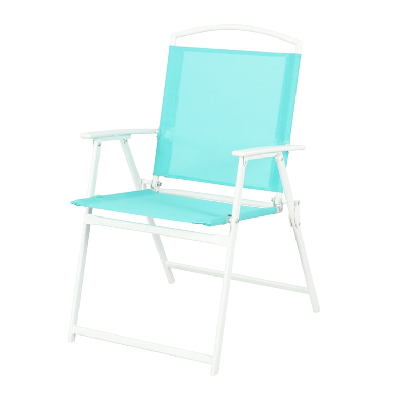 Mainstays Albany Lane 3-Piece Bistro Set, Aqua - Walmart.com