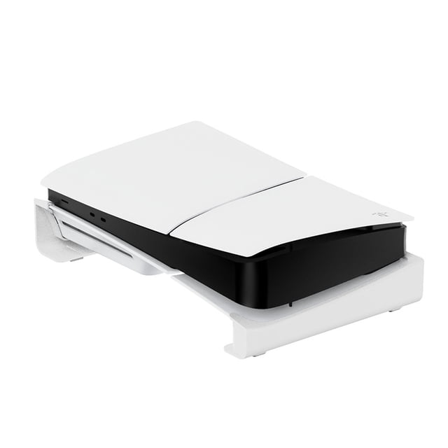 Aplicable al soporte horizontal del host de PS5 Slim Soporte de carga de expansión del concentrador de almacenamiento y pantalla de PS5 Slim