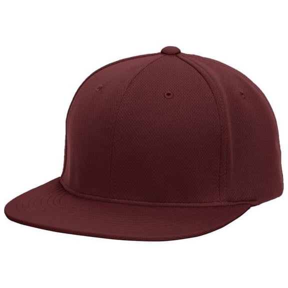 Premium P-Tec Flexfit Cap, Maroon - Extra Small