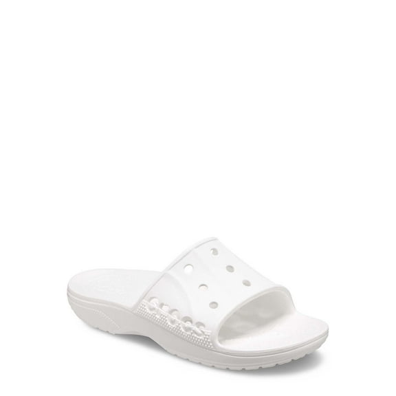Crocs Menโs and Womenโs Unisex Baya II Metallic Slide Sandals