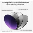 thumbnail image 2 of Lentes De Sol Polarizados Hombre Y Mujer Uv400 Modelo Negro, 2 of 4