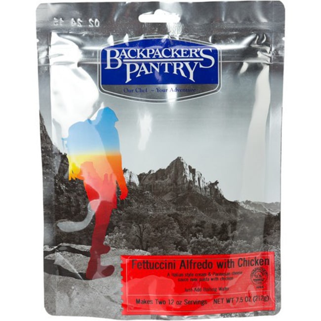 Backpacker S Pantry Fettuccini Alfredo With Chicken Walmart Com