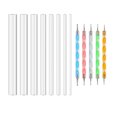 thumbnail image 2 of Yeacher 19 Piece Mandala Dotting Tools DIY Painting Stencils Ball Stylus Palette Paint Brushes Multifunction Embossing Dot Kit for Canvas Rocks Coloring Drawing Crafting Art Supplies Handwork Decor, 2 of 8