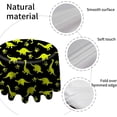 thumbnail image 3 of Coolnut 60"x60" Round Tablecloth, Colorful Dinosaurs Modern Table Cover for Home Decoration Washable Table Cloth for Dinner Picnic, 3 of 5