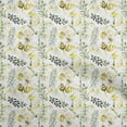thumbnail image 1 of oneOone Polyester Spandex Yellow Fabric Leaves Quilting Supplies Print Sewing Fabric By The Yard 56 Inch Wide, 1 of 4
