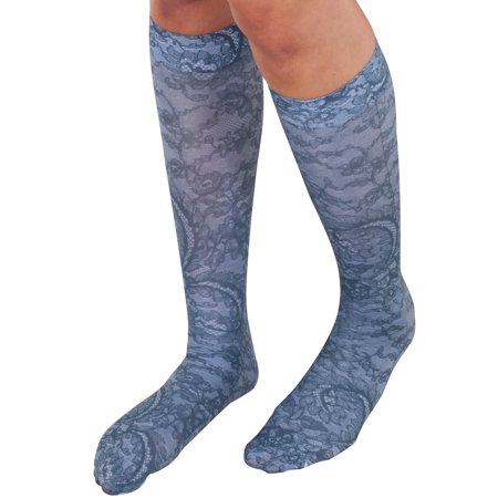 Celeste Stein Compression Socks, 20-30 mmHg-Queen-Midnight Lace