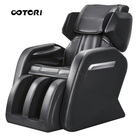 Home Massage Chairs - Massage Chair Recliner Zero Gravity Full Body Electric Shiatsu with Built-In Heat Therapy and Foot Roller Air Massage System FDA Approved Black
