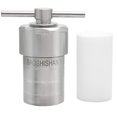 thumbnail image 1 of BAOSHISHAN Réacteur Autoclave Hydrothermique 100 ml, Doublé de Polytétrafluoroéthylène en Acier Inoxydable 304 pour Procédé Hydrothermique de Labo (100 ml), 1 of 4