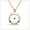 Rose gold, variant on Mustard Seed Pendant Faith Necklace