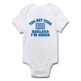 thumbnail image 1 of CafePress - Funny Greek Baklava Infant Bodysuit - Baby Light Bodysuit, 1 of 1