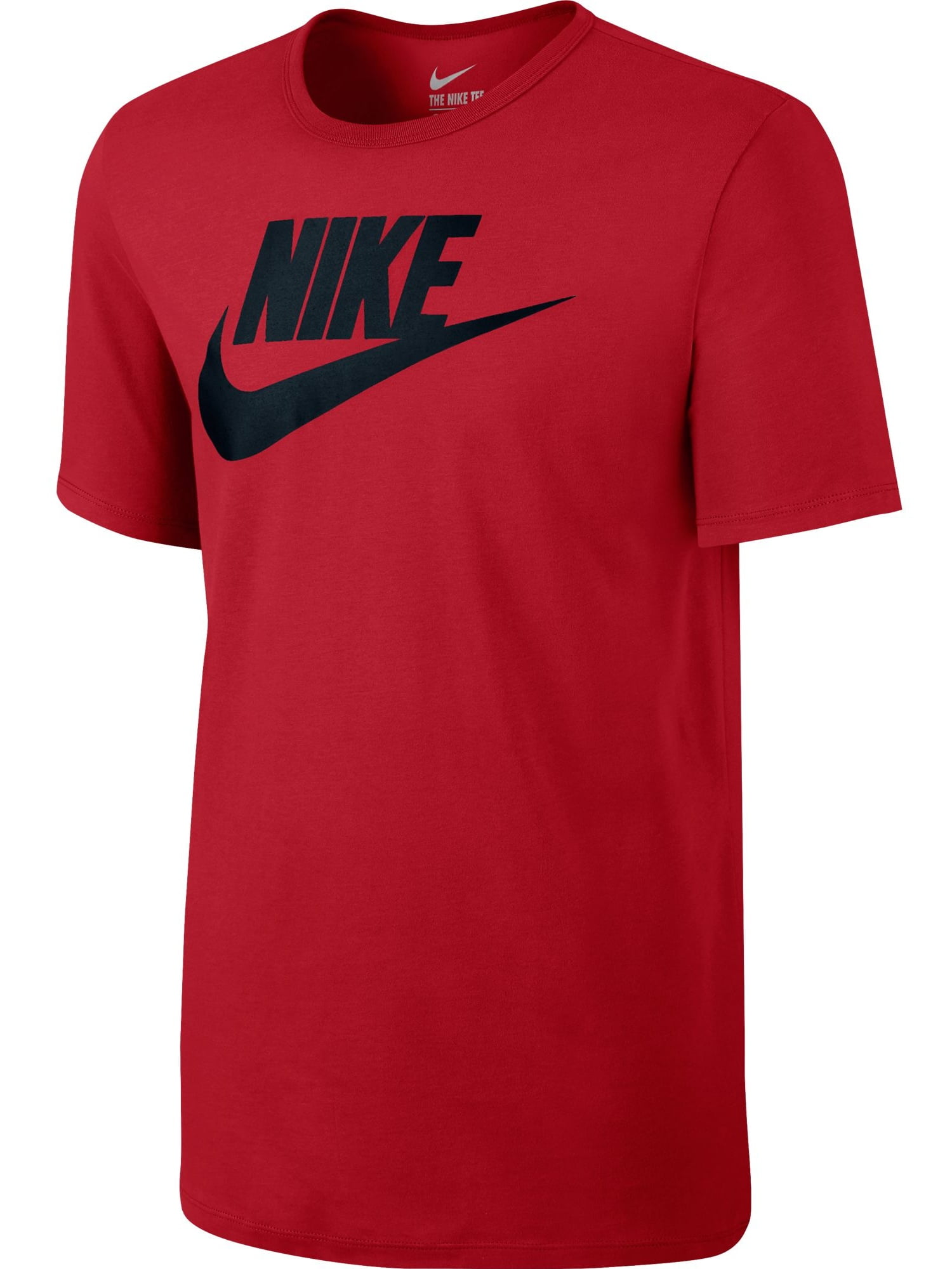 Nike - Nike Futura Icon Men's T-Shirt Red/Black 696707-659 - Walmart ...